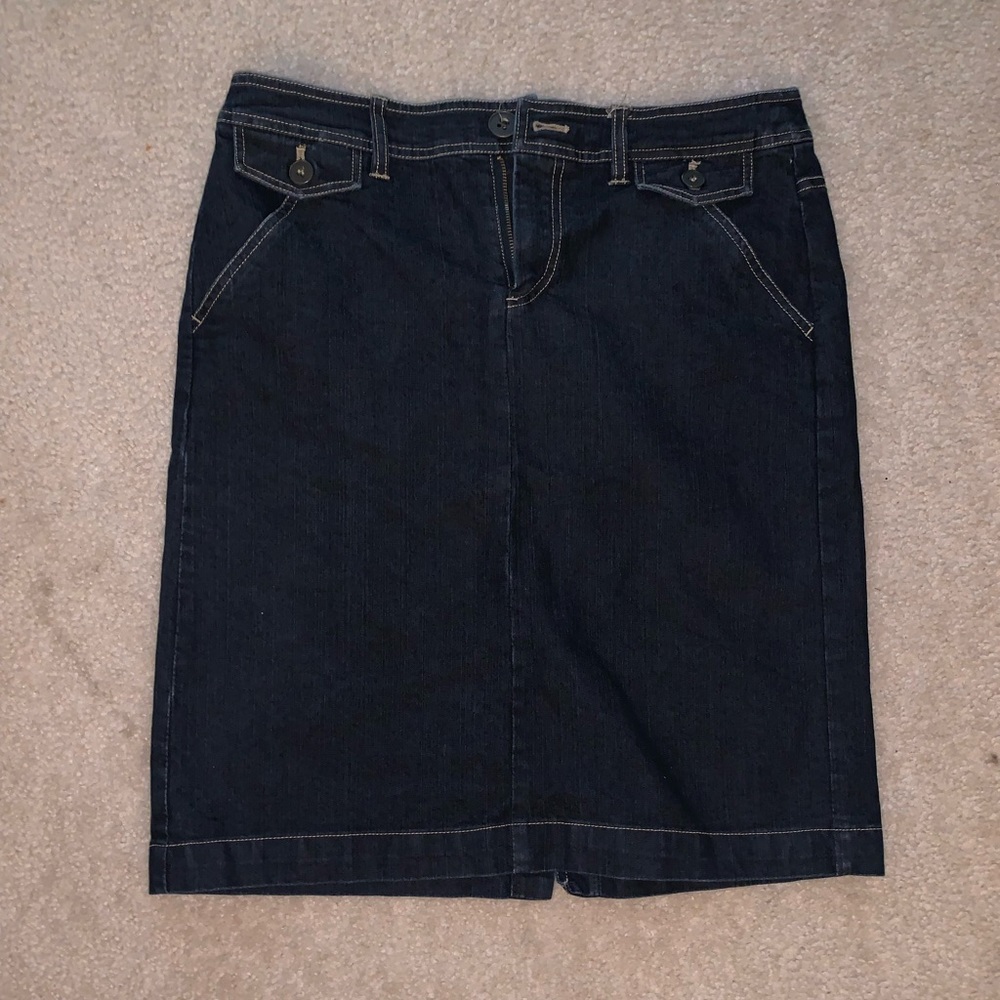Denim skirt by Khakis size 8